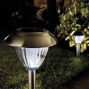 Stunning 12 Pack Stainless Steel Solar Garden Lights!!!