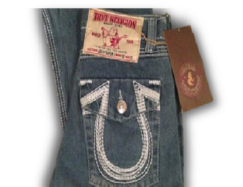 MENS TRUE RELIGION JEAN SIZE - W30-L31 LIGHT BLUE