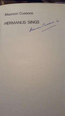 Hermanus Sings  Cussons, Maureen. SIGNED