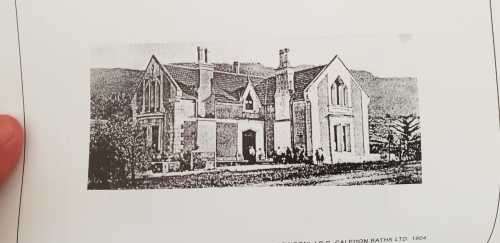 Het warme bad. (Caledon). M. Brand. Afrikaans.