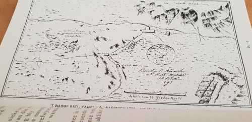 Het warme bad. (Caledon). M. Brand. Afrikaans.