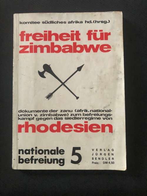 Freiheit fur Zimbabwe by Komitee Sudliches Afrika