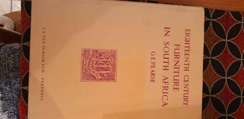 Eighteenth Century Furniture in South Africa. G. E. Pearse.