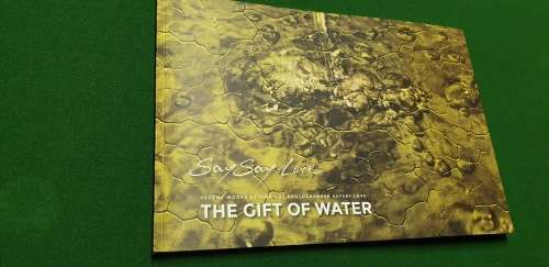 The gift of water. SaySay Love.