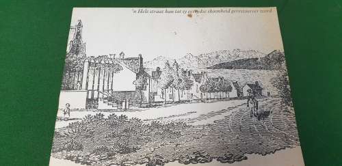 `n Hele straat kan tot sy eertydse skoonheid gerestoureer word. Onderstr.Tulbagh. Prag uit die puin.
