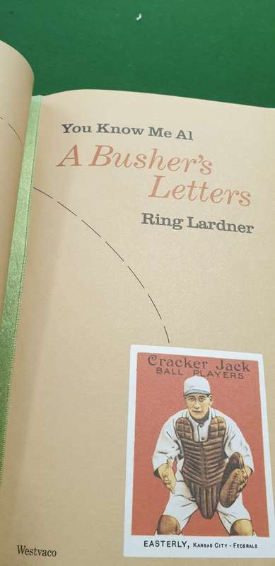 You know me Al. Ring Lardner, Baseball book, in slipcase.
