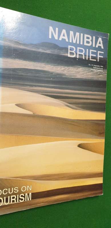 Namibia Brief No 19, September 1994. Focus on Tourism.