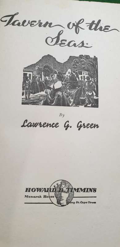 Tavern of the seas. Lawrence G Green.