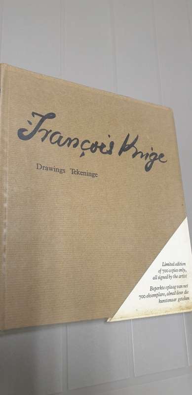 Francois Krige. Drawings Tekeninge. Limited signed edition of 700.