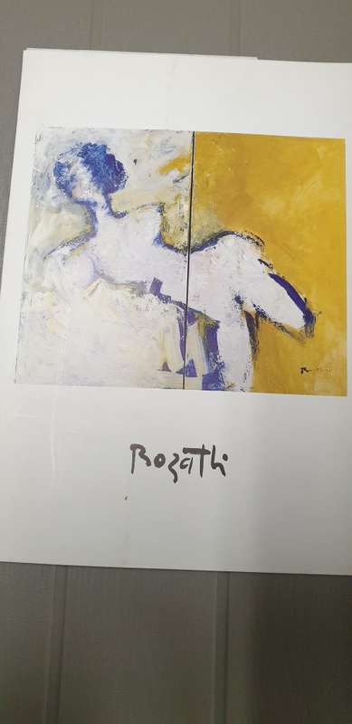 Sinasi Bozatli. First SA Exhibition invitation. 16 November 1993.