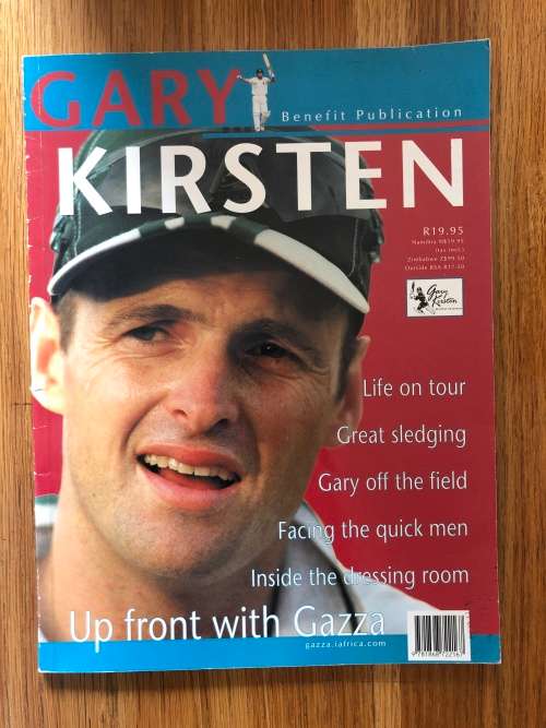 Gary Kirsten, Upfront with Gazza by Benefit Publication