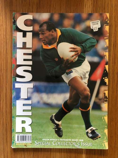 Chester. South Africa`s Favourite Rugby Son