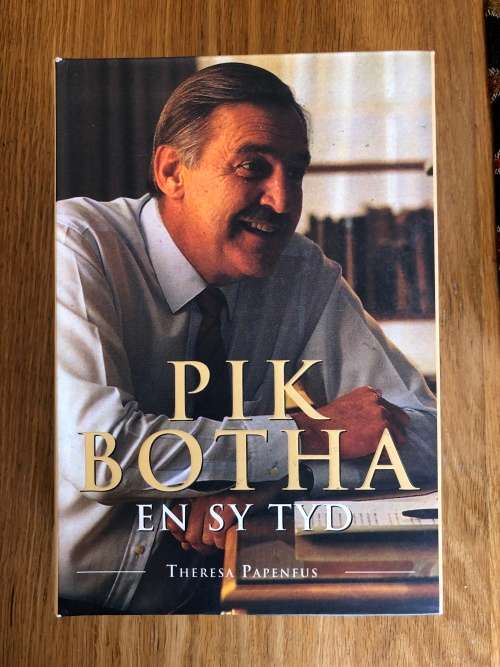 Pik Botha en sy Tyd by Theresa Papenfus  (SIGNED by Pik Botha)