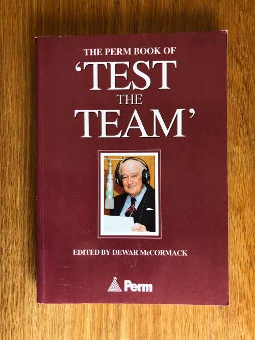 The Perm Book of `Test the Team` edited by Dewar McCormack