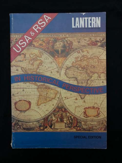USA and RSA in Historical Perspective. Lantern. ( Special Edition )