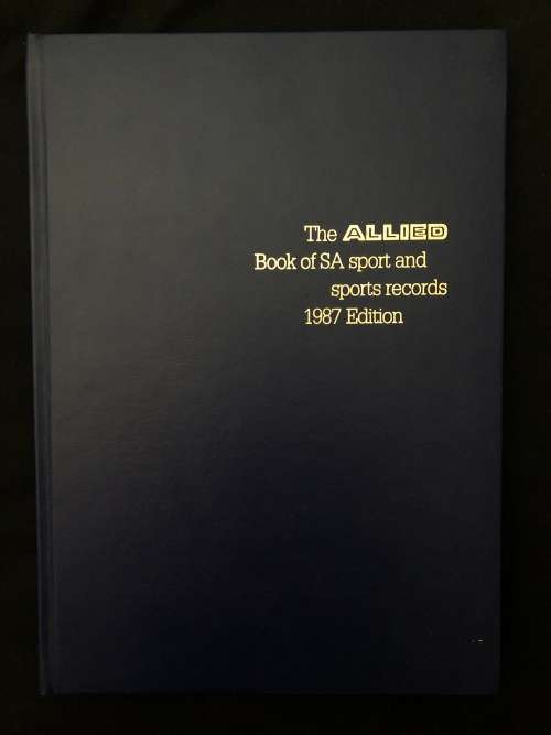 The Allied Book of SA sport and sports records, 1987 Edition.