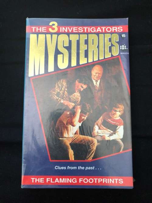 The 3 Investigators Mysteries: The Flaming Footprints. M. V. Carey.