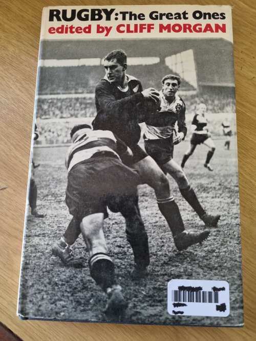 Rugby: The Great Ones. edited by Cliff Morgan.