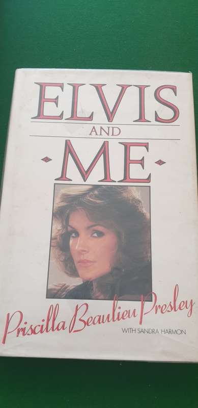 Elvis and me.  Priscilla Beaulieu Presley with Sandra Harmon