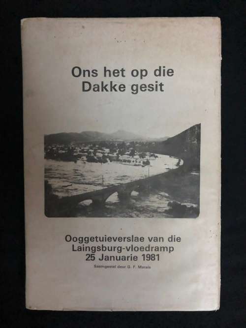 Ons het op die Dakke gesit. G. F. Marais.