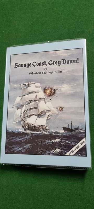 Savage Coast, Grey Dawn!  Winston Stanley Pullin. SIGNED 1st of TRILOGY
