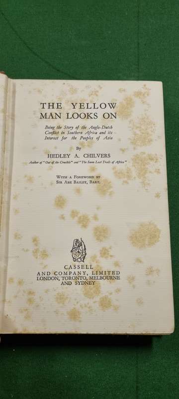 The Yellow Man Looks On. Hedley Chilvers.