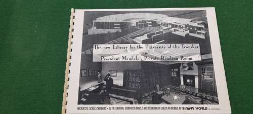 Concept plans: President Mandela`s Reading Room. University of the Transkei.