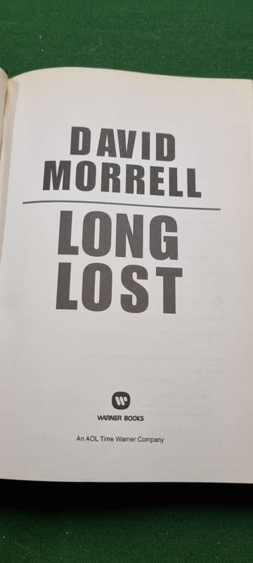 Long Lost. David Morrell.
