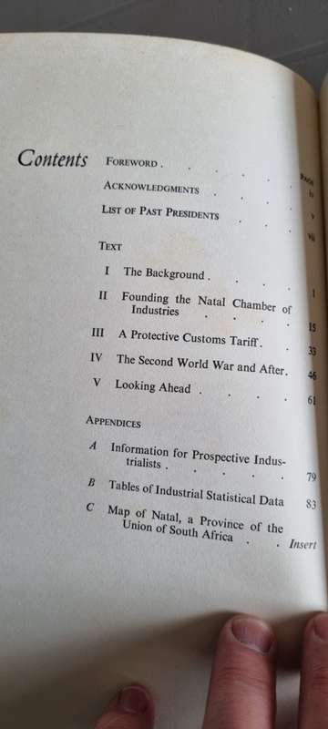 50 Years of progress. The Development of Industry in Natal. 1905 - 1955. Natal Chamber of Industries