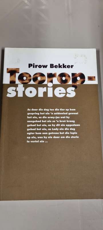 Tooropstories. Pirow Bekker.