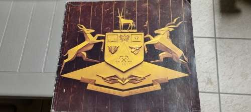 The building of the Legislative Assembly of South West Africa. Trilingual booklet. SWA.