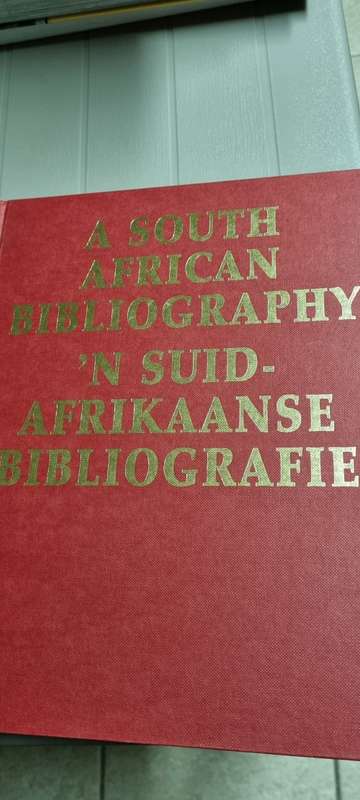A South African Bibliography. `n Suid-Afrikaanse Bibliografie. Fransie Rossouw.