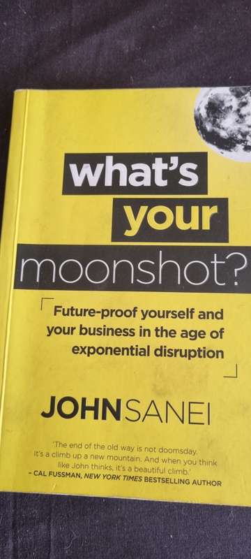 What`s your moonshot? John Sanei
