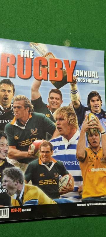 The Rugby Annual 2005 edition, Rob Jackson.