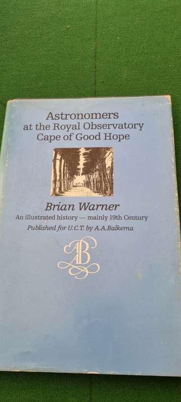 Astronomers at the Royal Observatory Cape of Good Hope. Brian Warner.