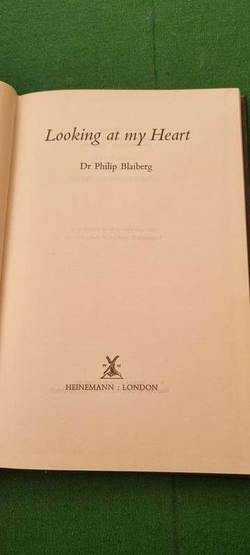 Looking at my heart. Dr Philip Blaiberg.
