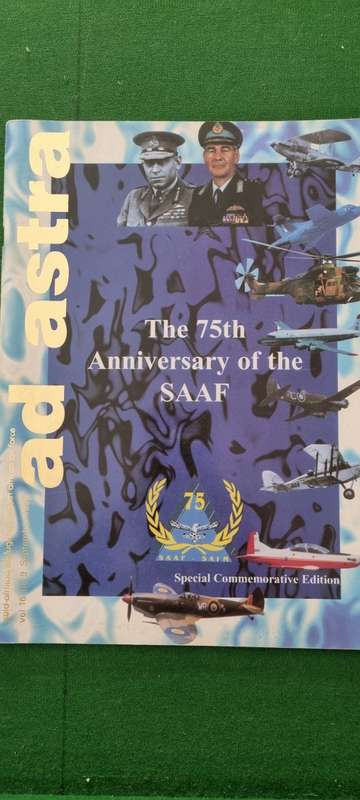 The 75th Anniversary of the SAAF. Lt Col Gordon Lennox.