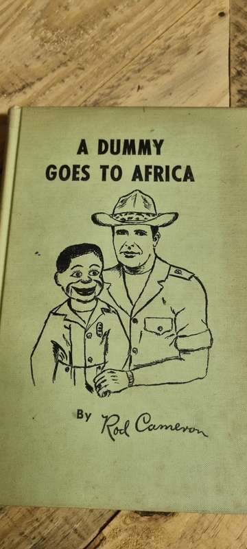 A dummy goes to Africa. Rod Cameron.