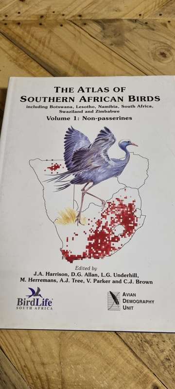 The Atlas of Southern African Birds Volumes 1 and 2. Avian Demography Unit.