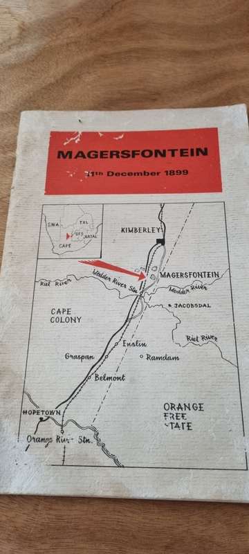 Magersfontein. 11th December 1899. Geo. R Duxbury. #9 in Battles of the ABW series.