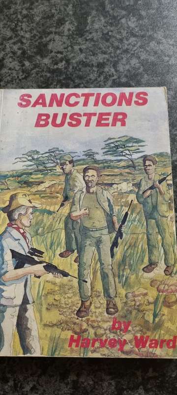 Sanctions Buster. Harvey Ward. SIGNED.