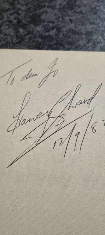 Sanctions Buster. Harvey Ward. SIGNED.