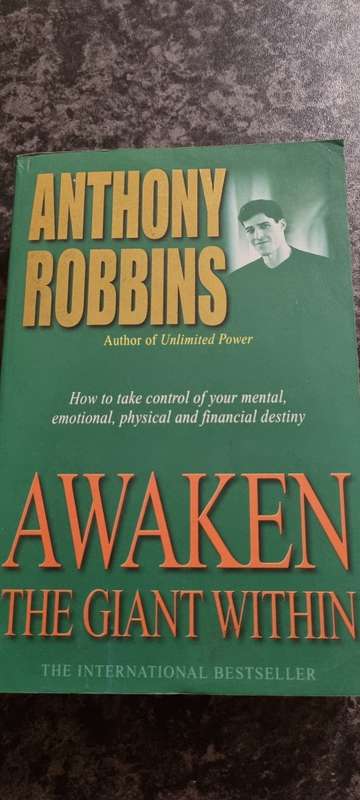 Awaken the Giant within. Anthony Robbins.