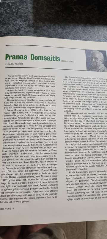 Ons Kuns 3. Heine Toerien, Georges Duby