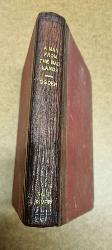A man from the bad lands. G. W. Ogden. Western