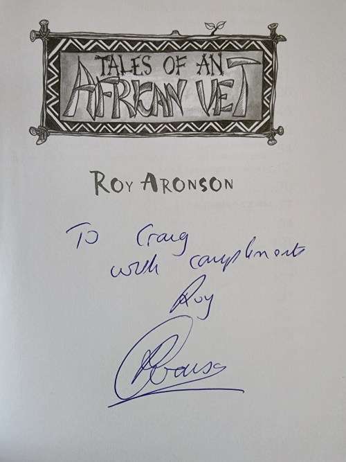 Tales Of An African Vet, Roy Aronson