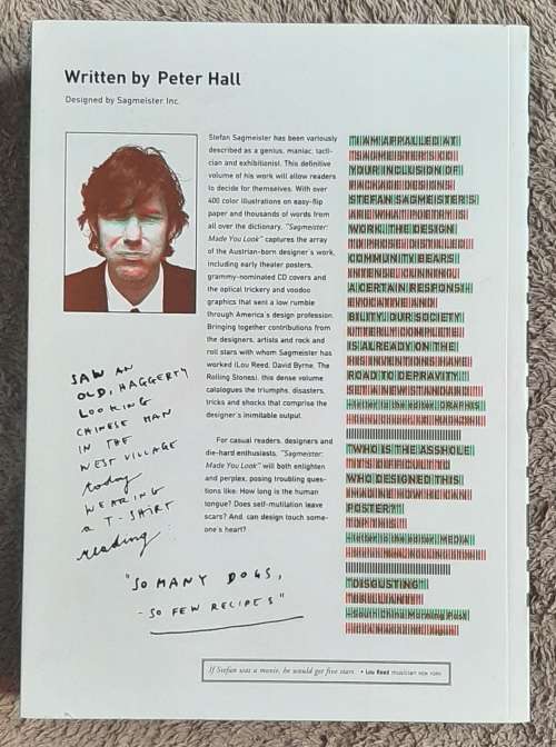 Sagmeister  Author:  Peter Hall