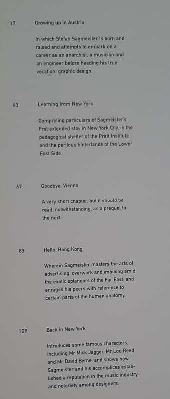 Sagmeister  Author:  Peter Hall