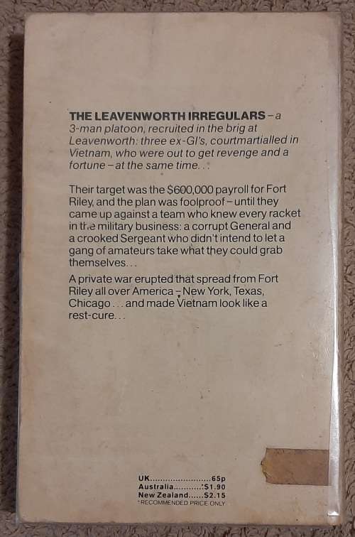 The Leavenworth Irregulars  Author: William D. Blankenship