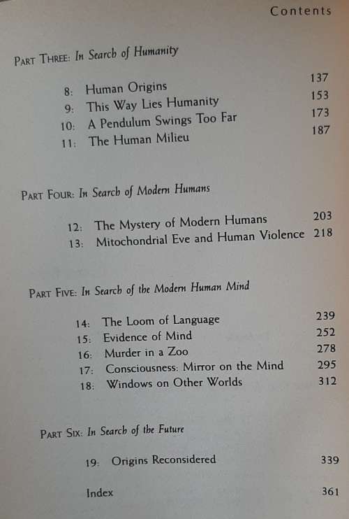 Origins Reconsidered: In search of what makes us Human  Author: Richard Leakey and Roger Lewin